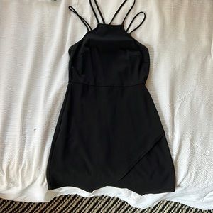 Lulus black mini dress